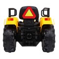 Černobílý traktor Blazin na baterii Žluté dálkové světlo pomalého startu Zvuky