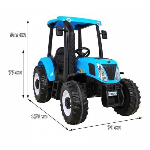Tahač New Holland T7 modrý