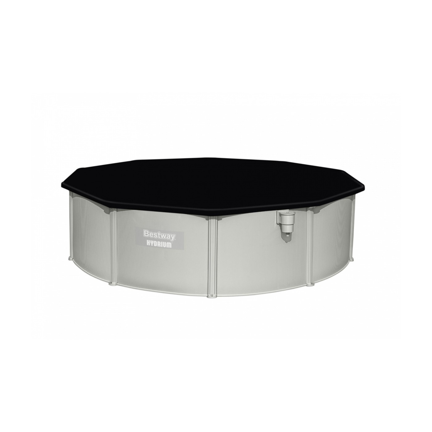 Panelový bazén HYDRIUM 460x120 kulatý 15 stop BESTWAY 8v1 + pískové čerpadlo