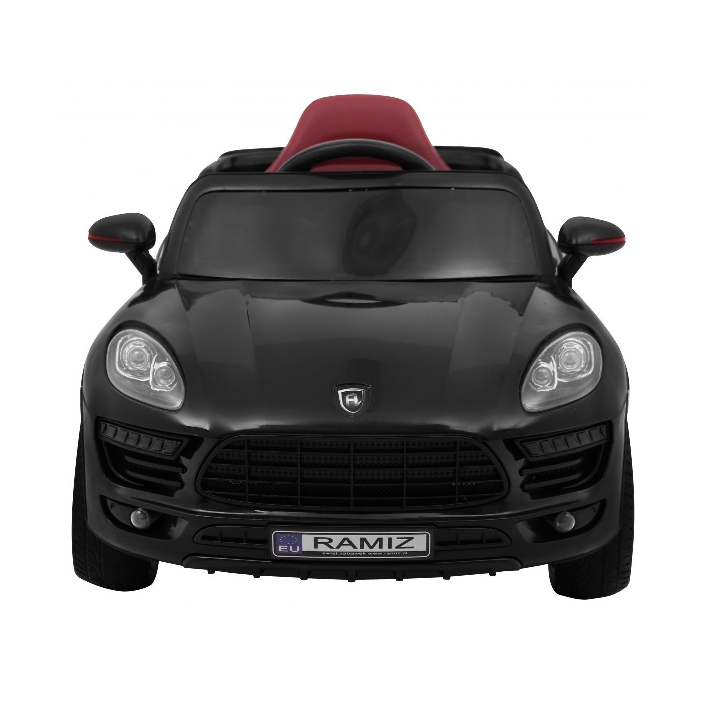 Autko Turbo-S na baterii pro děti černá + dálkové ovládání + pomalý start + kola EVA + rádio MP3