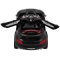 Autko Turbo-S na baterii pro děti černá + dálkové ovládání + pomalý start + kola EVA + rádio MP3