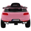 Auto Turbo-S na baterii pro děti Růžová + Dálkový + Pomalý Start + Kola EVA + Rádio MP3