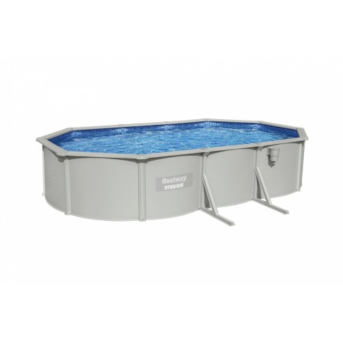 Panelový bazén HYDRIUM 610x360x120 oválný 20x12FT BESTWAY 8v1 + pískové čerpadlo