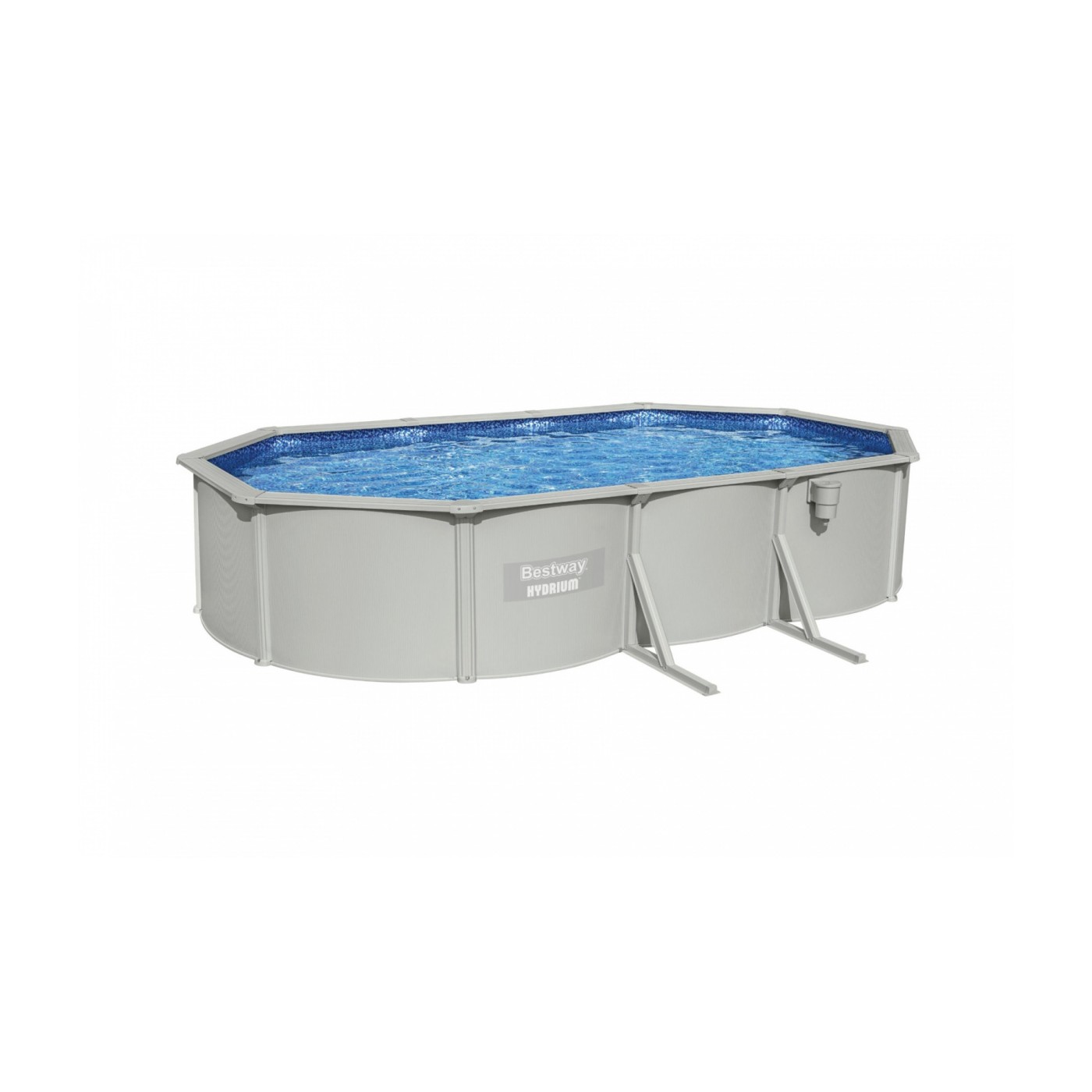Panelový bazén HYDRIUM 610x360x120 oválný 20x12FT BESTWAY 8v1 + pískové čerpadlo