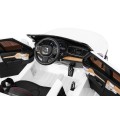 Dětská baterie Volvo XC90 bílá dálkový ovladač kufr EVA pomalý start rádio MP3 LED