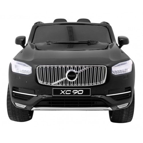 Volvo XC90 Bateriové dětské černé dálkové ovládání kufr EVA pomalý start rádio MP3 LED