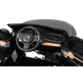 Volvo XC90 Bateriové dětské černé dálkové ovládání kufr EVA pomalý start rádio MP3 LED