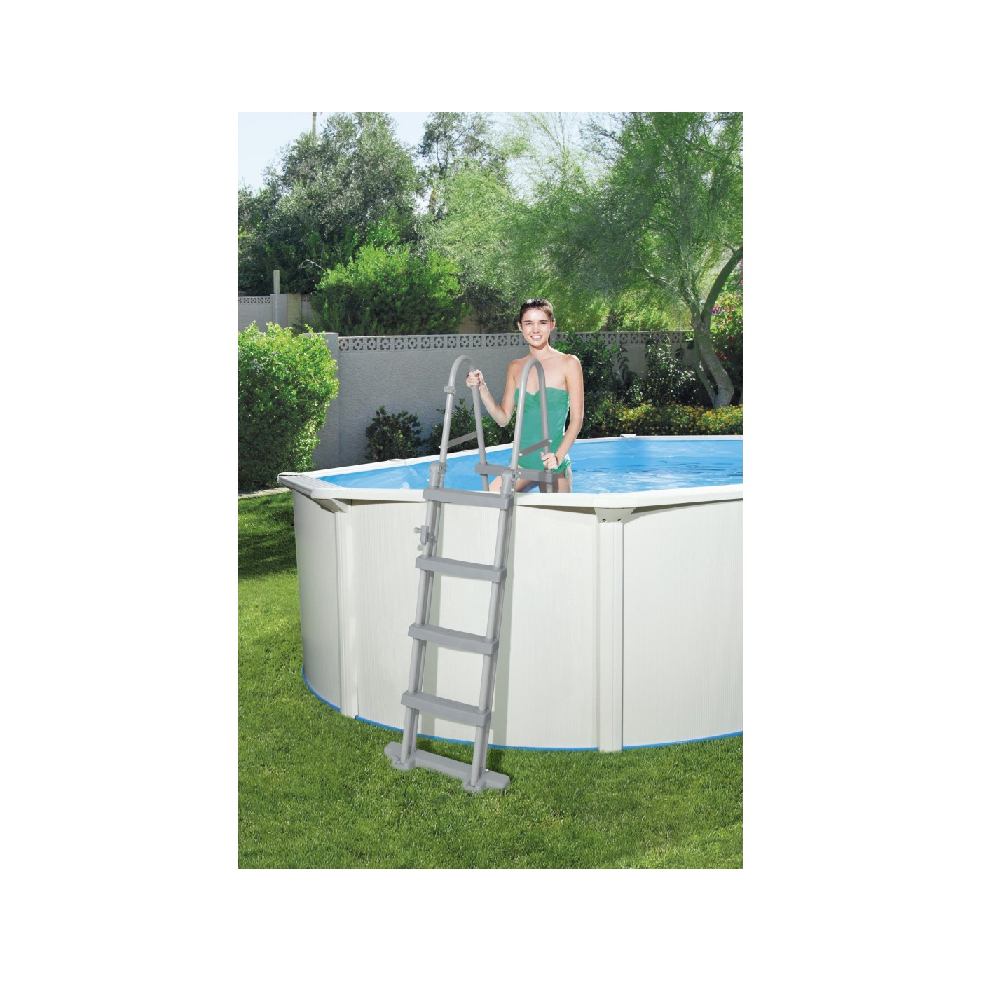 Panelový bazén HYDRIUM 610x360x120 oválný 20x12FT BESTWAY 8v1 + pískové čerpadlo