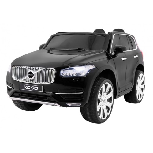 Volvo XC90 Bateriový dětský lak černý dálkový kufr EVA pomalý start rádio MP3 LED