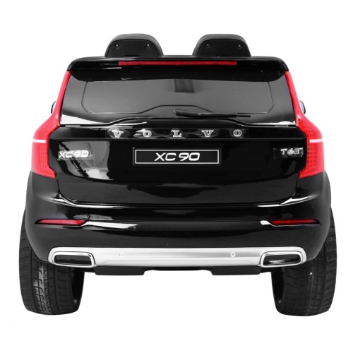 Volvo XC90 Bateriový dětský lak černý dálkový kufr EVA pomalý start rádio MP3 LED