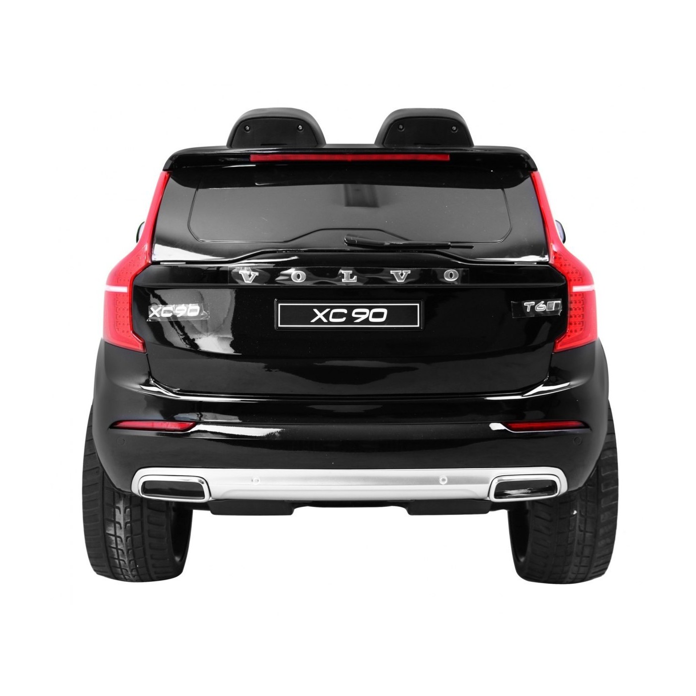 Volvo XC90 Bateriový dětský lak černý dálkový kufr EVA pomalý start rádio MP3 LED