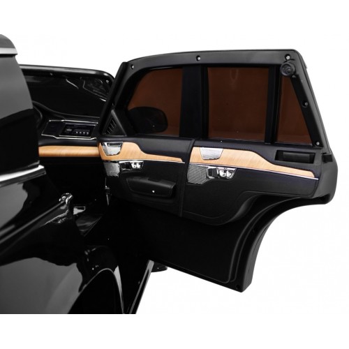 Volvo XC90 Bateriový dětský lak černý dálkový kufr EVA pomalý start rádio MP3 LED