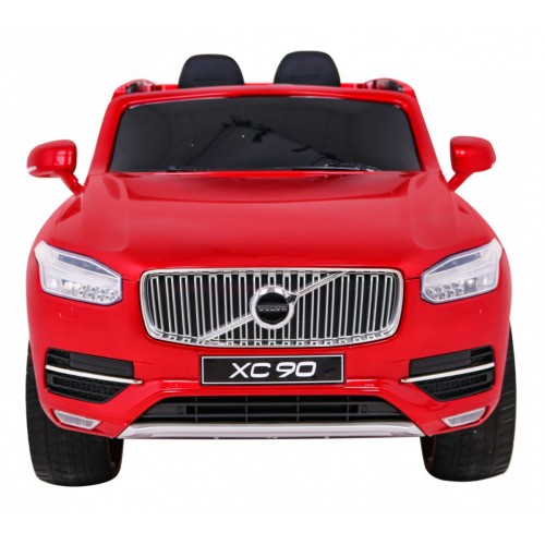 Volvo XC90 Bateriový dětský lak červený dálkový kufr EVA pomalý start rádio MP3 LED