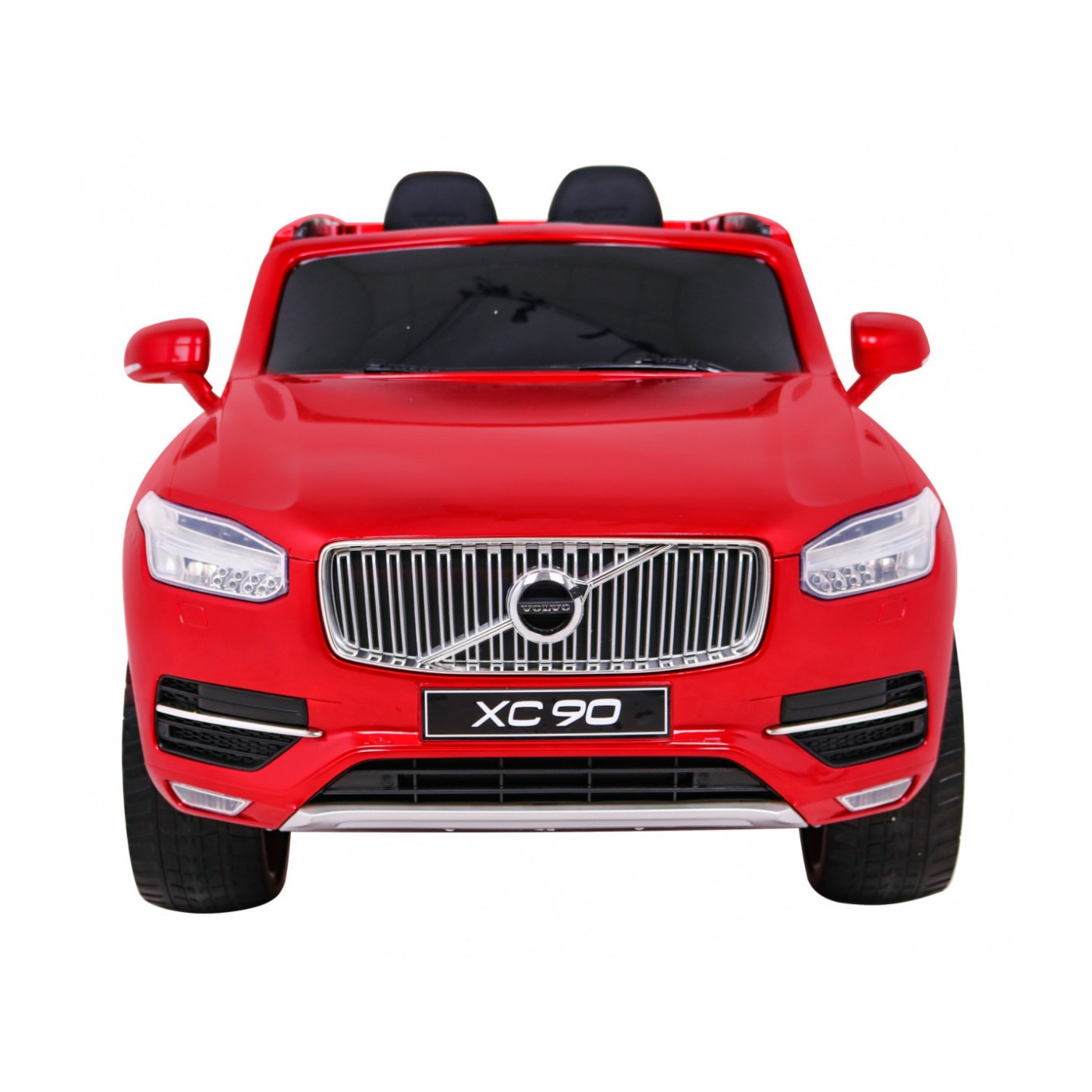 Volvo XC90 Bateriový dětský lak červený dálkový kufr EVA pomalý start rádio MP3 LED