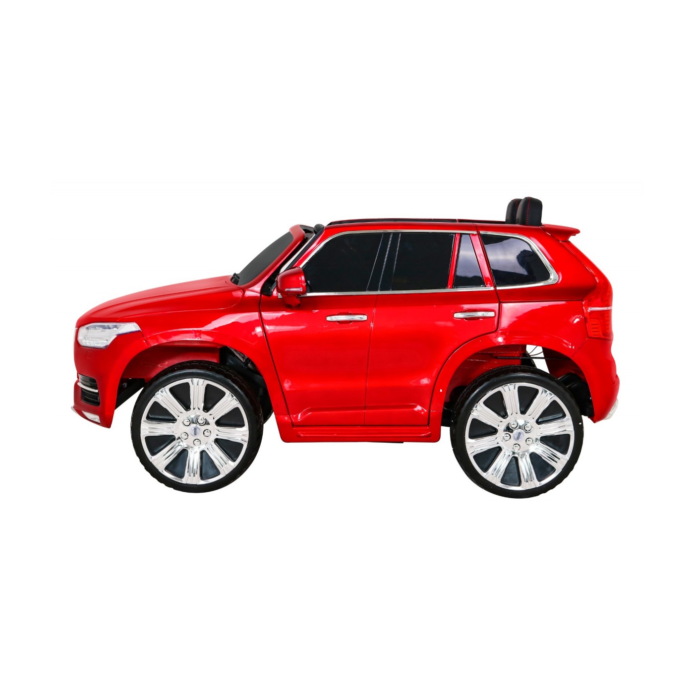 Volvo XC90 Bateriový dětský lak červený dálkový kufr EVA pomalý start rádio MP3 LED