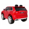 Volvo XC90 Bateriový dětský lak červený dálkový kufr EVA pomalý start rádio MP3 LED