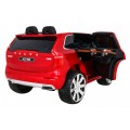 Volvo XC90 Bateriový dětský lak červený dálkový kufr EVA pomalý start rádio MP3 LED