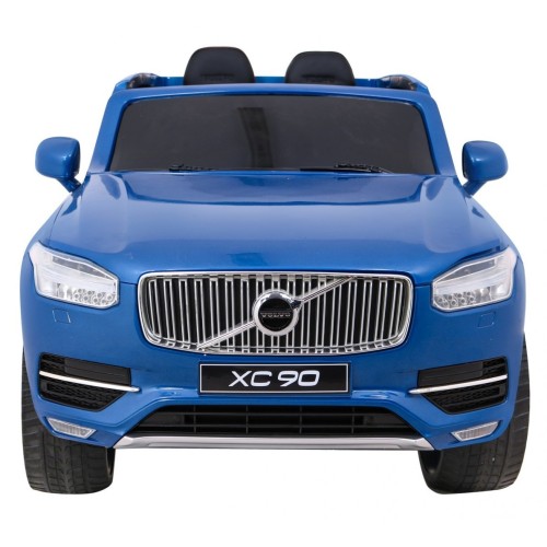 Volvo XC90 Bateriový dětský lak modrý dálkový kufr EVA pomalý start rádio MP3 LED