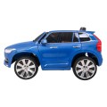 Volvo XC90 Bateriový dětský lak modrý dálkový kufr EVA pomalý start rádio MP3 LED