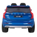Volvo XC90 Bateriový dětský lak modrý dálkový kufr EVA pomalý start rádio MP3 LED