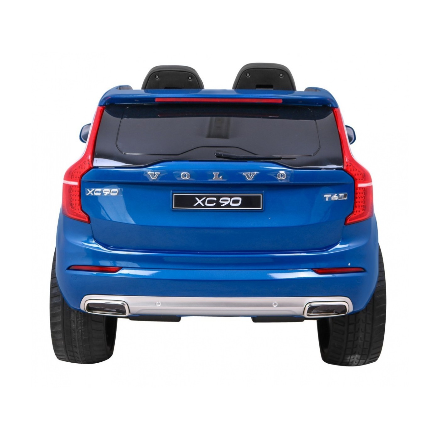 Volvo XC90 Bateriový dětský lak modrý dálkový kufr EVA pomalý start rádio MP3 LED