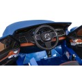 Volvo XC90 Bateriový dětský lak modrý dálkový kufr EVA pomalý start rádio MP3 LED