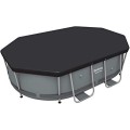 Kryt na bazén 610 x 366 cm oválný BESTWAY