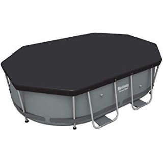 Kryt na bazén 610 x 366 cm oválný BESTWAY
