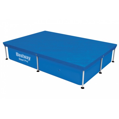 Kryt 224x154cm pro bazén s ocelovým rámem pro 221x150x43cm BESTWAY