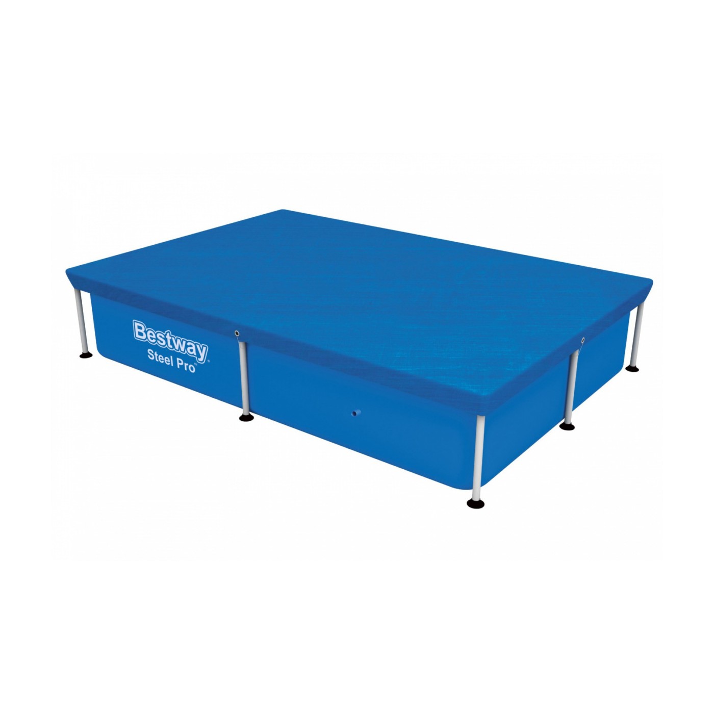 Kryt 224x154cm pro bazén s ocelovým rámem pro 221x150x43cm BESTWAY