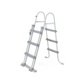 rámový bazén Power Steel 404x201x100 Šedá 13X6FT BESTWAY 6v1 Pískové čerpadlo Žebřík