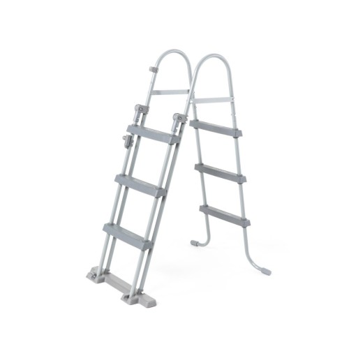 rámový bazén Power Steel 404x201x100 Šedá 13X6FT BESTWAY 6v1 Pískové čerpadlo Žebřík