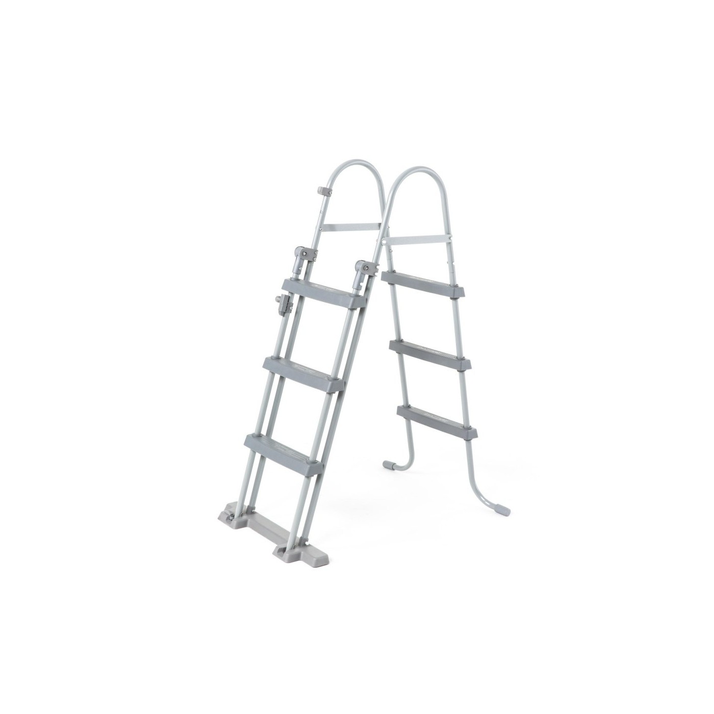 rámový bazén Power Steel 404x201x100 Šedá 13X6FT BESTWAY 6v1 Pískové čerpadlo Žebřík