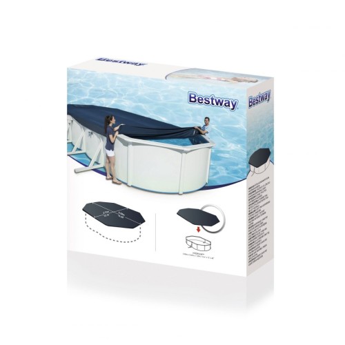 Kryt panelového bazénu 16 4x12FT 500x360cm BESTWAY