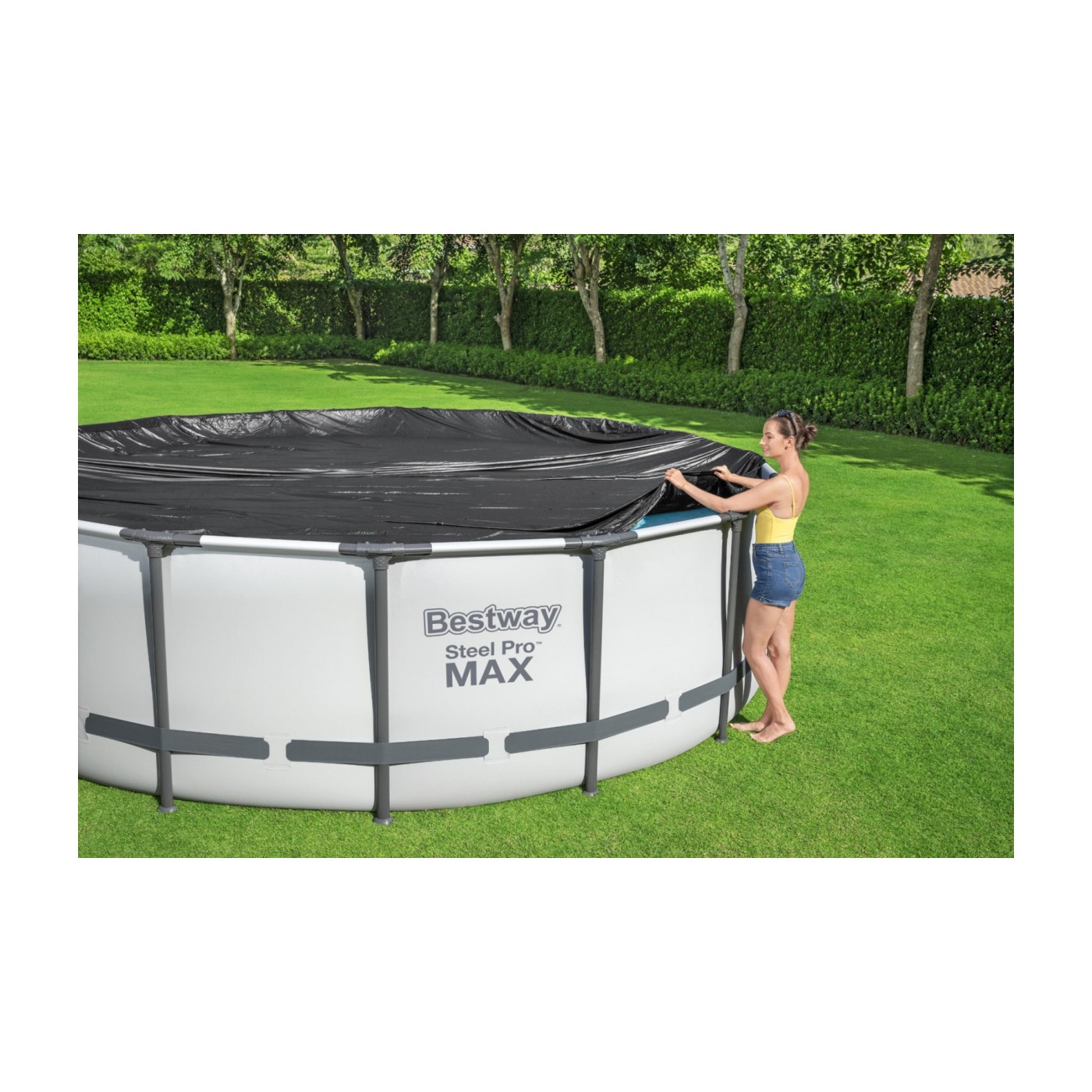 Kryt 555 cm pro rackový BAZÉN Bestway 549 cm/18 stop