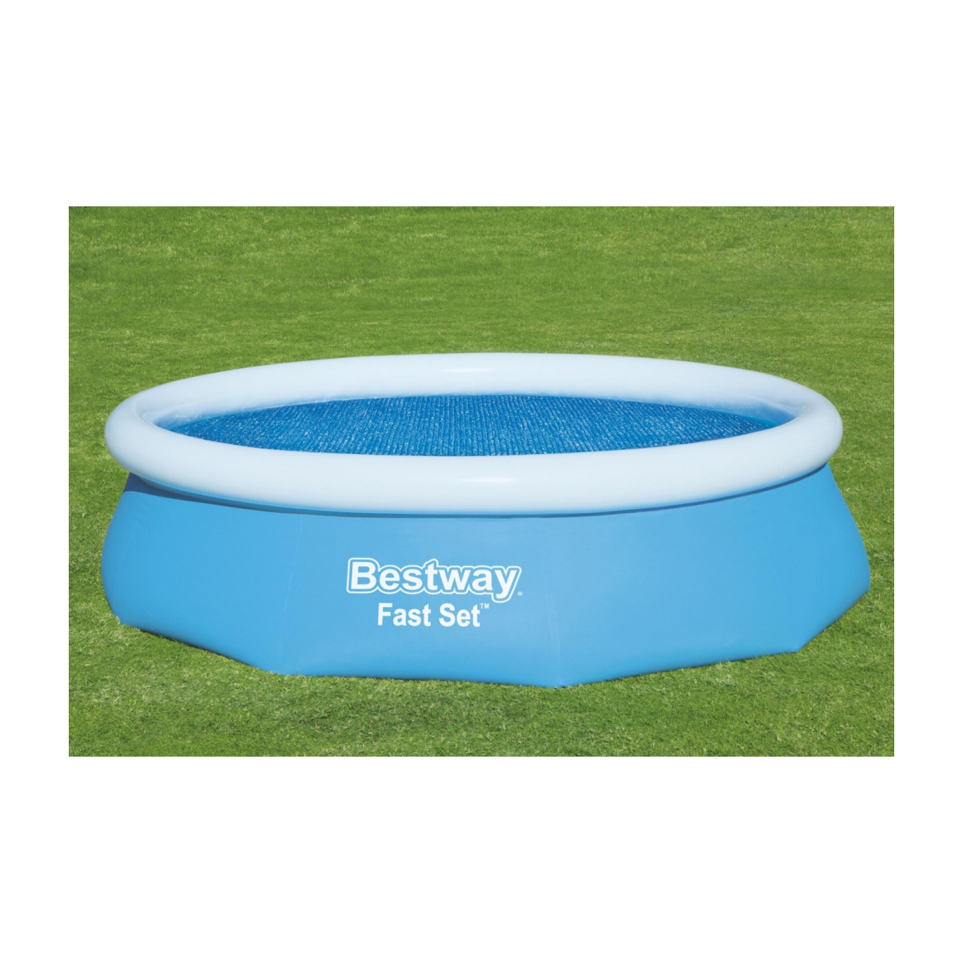 BESTWAY 305 cm/10 stop zahradní bazén solární kryt 289 cm