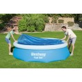 BESTWAY 305 cm/10 stop zahradní bazén solární kryt 289 cm