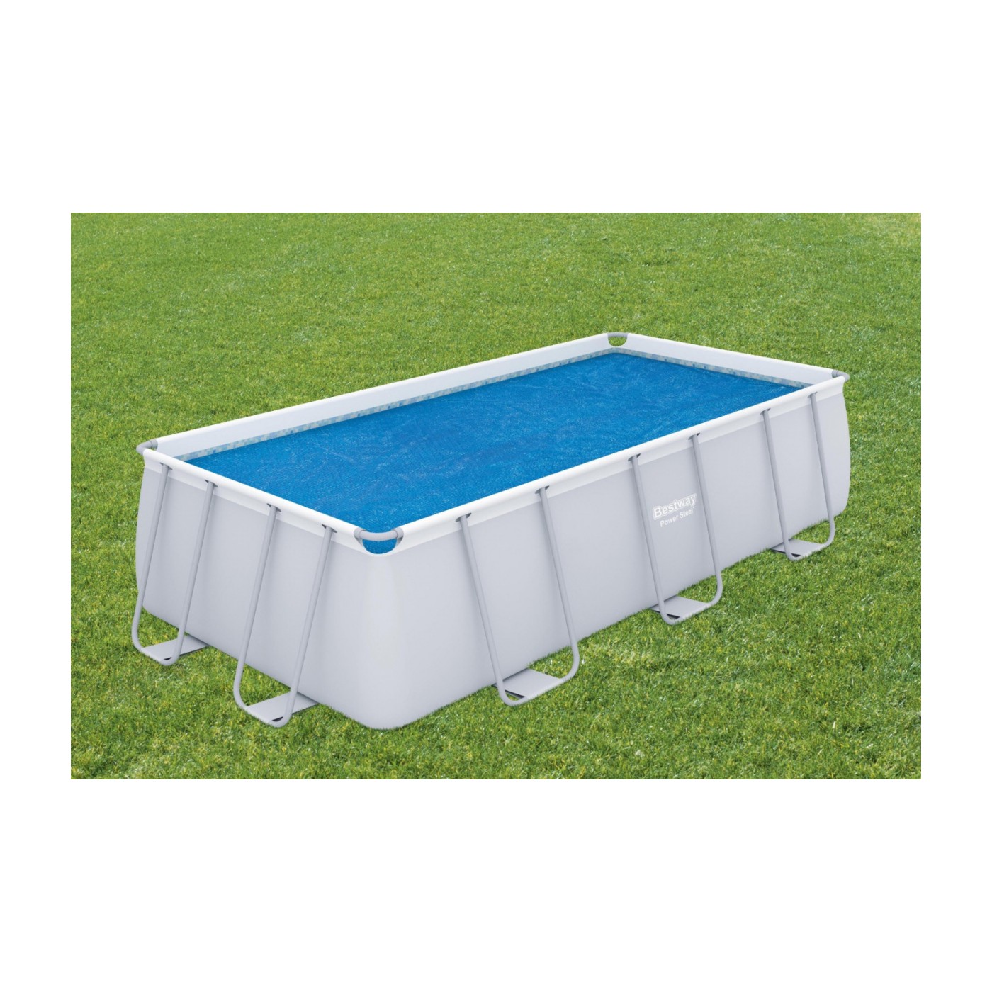 Solární kryt 380x180cm pro 13ft BESTWAY RACK BAZÉN