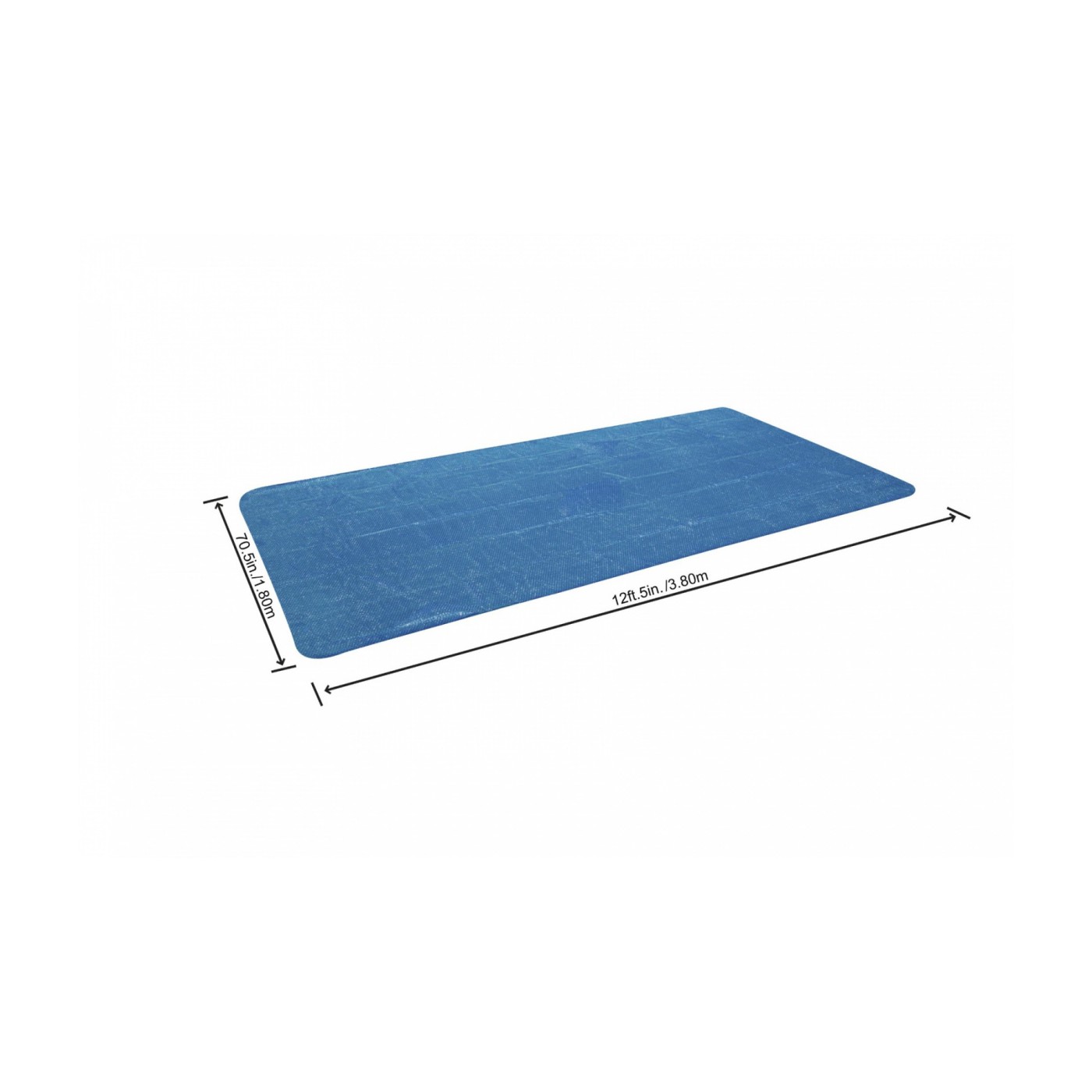 Solární kryt 380x180cm pro 13ft BESTWAY RACK BAZÉN