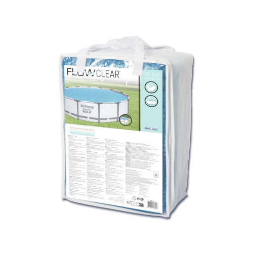 Solární kryt 417 cm pro zahradní bazén 396-457 cm/13-15FT BESTWAY