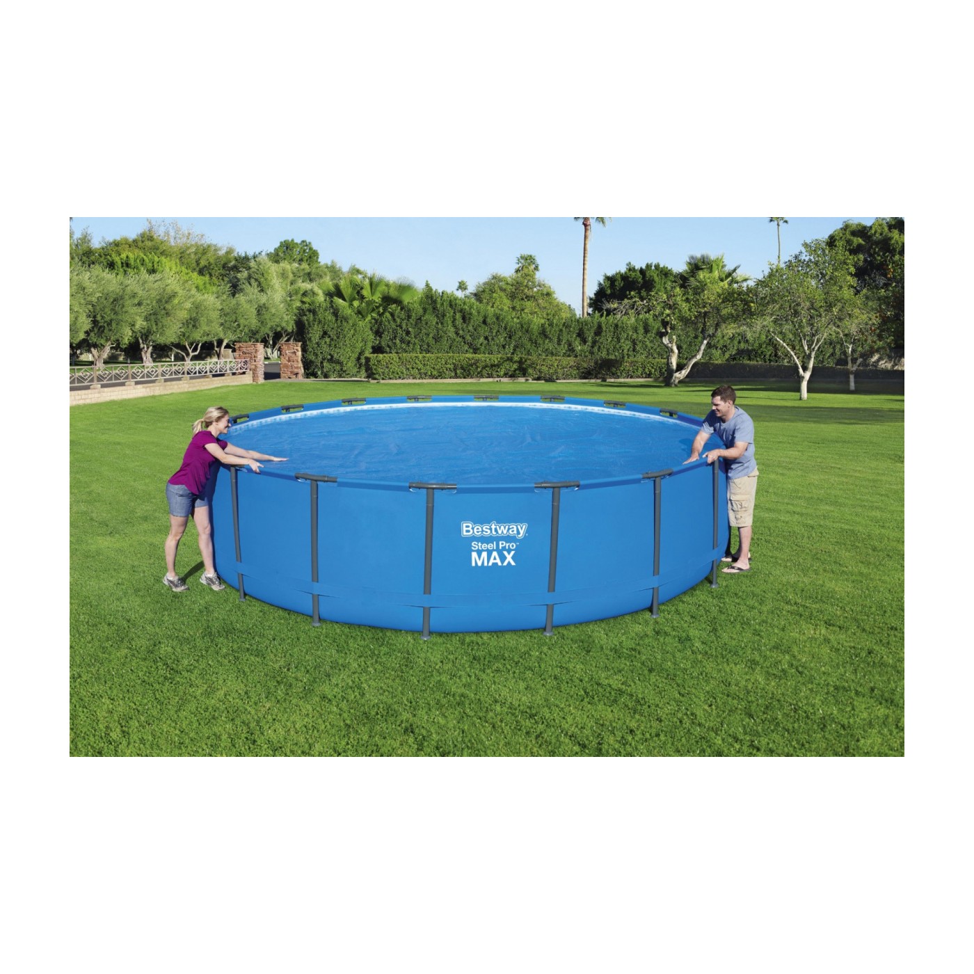 Solární kryt 549 cm pro bazén BESTWAY 18 stop