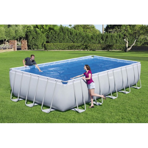 Solární kryt 703 x 366 cm pro ocelový bazén BESTWAY