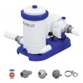 BESTWAY 9463l/h FlowClear Filter Pool Pump + Náhradní filtr IV