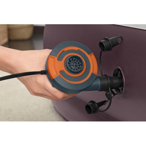 Elektrické nafukovací čerpadlo příslušenství BESTWAY 680 l/min + 3 tipy