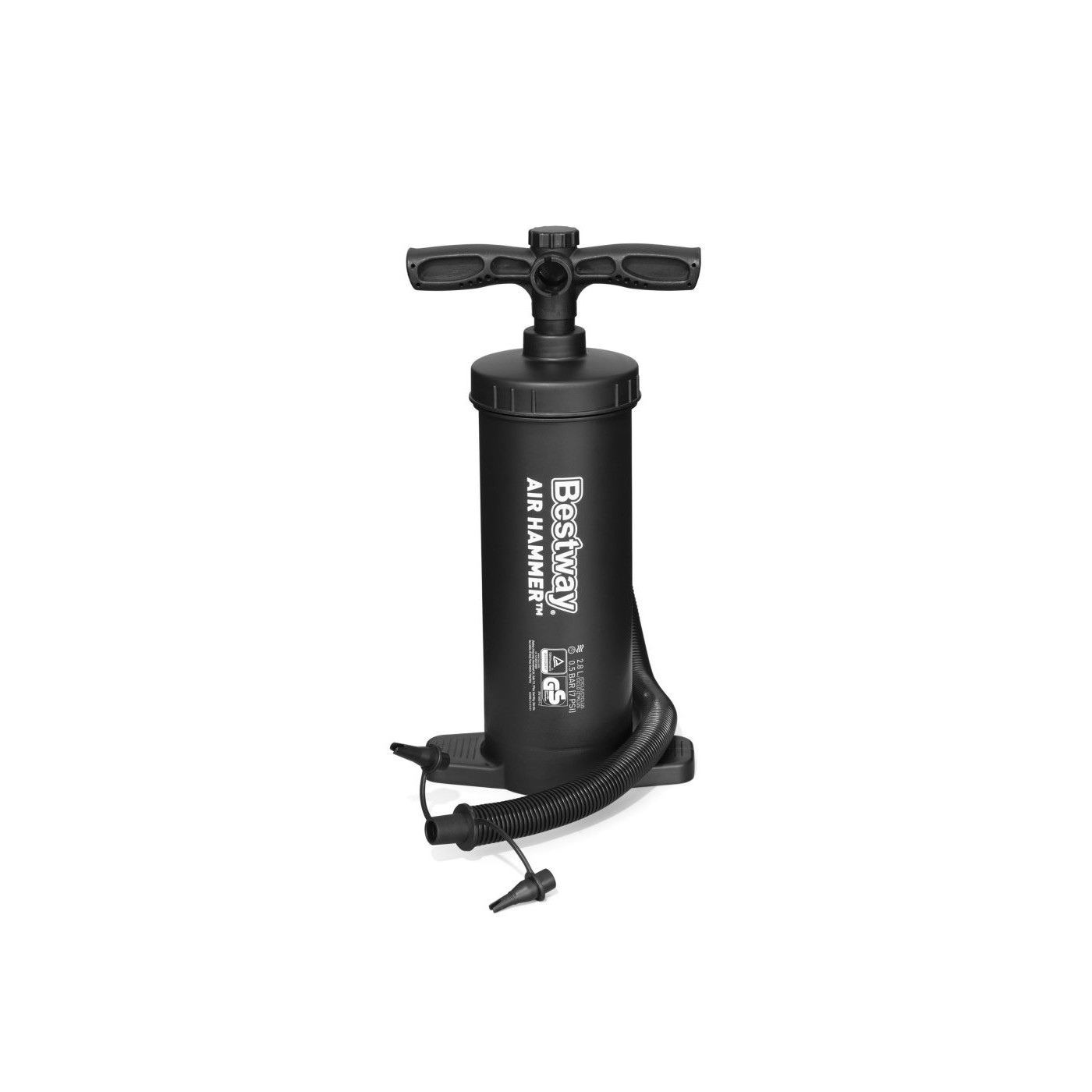 Účinné pístové ruční čerpadlo BESTWAY 2,8 l/cyklus + 3 špičky