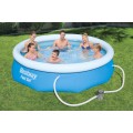 Expanzní bazén s rychlou instalací 305x76 10 stop BESTWAY 3v1 + čerpadlo + filtr