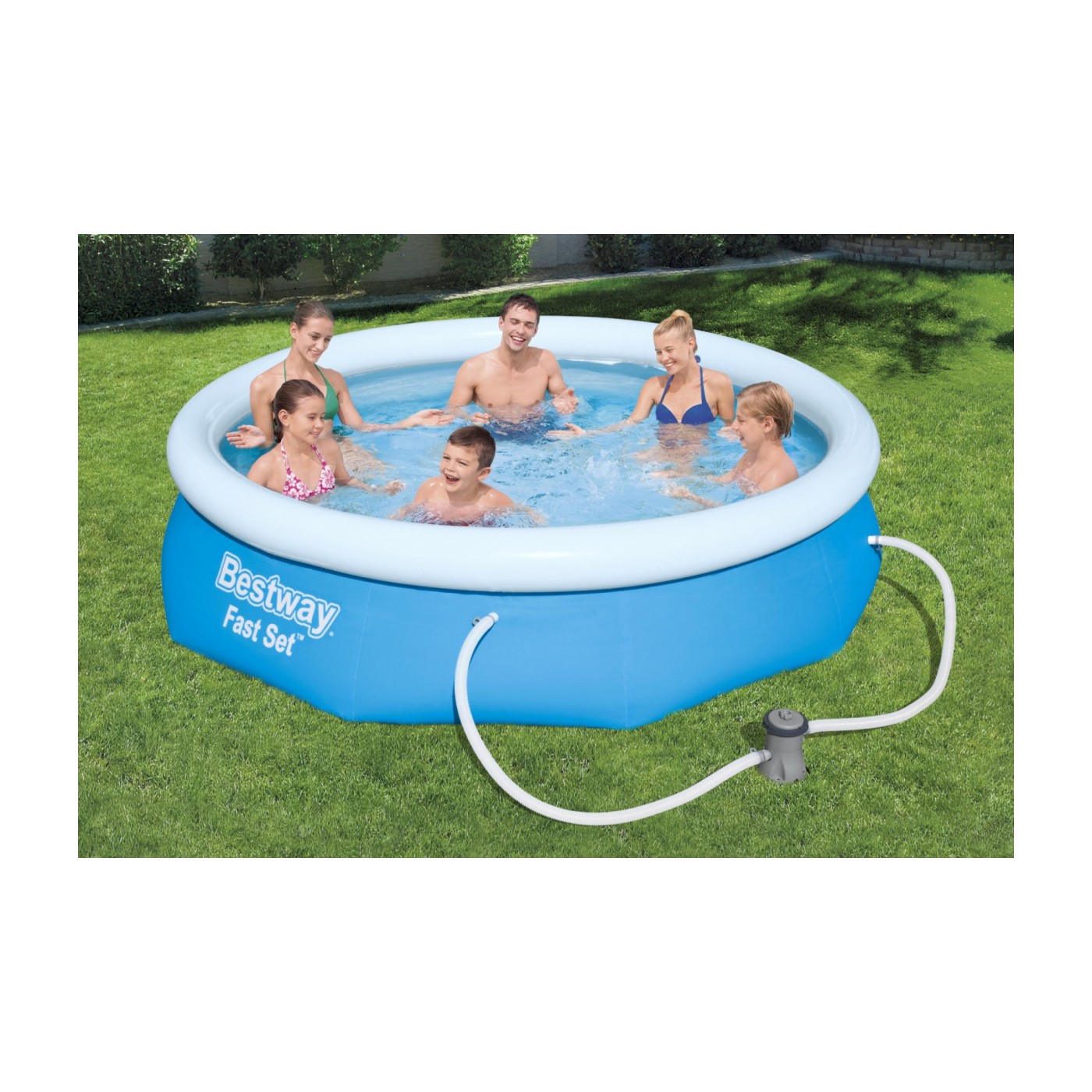 Expanzní bazén s rychlou instalací 305x76 10 stop BESTWAY 3v1 + čerpadlo + filtr