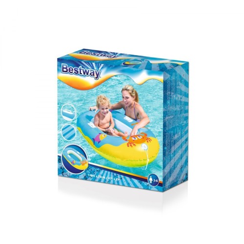 BESTWAY modrý ponton 119 cm x 79 cm