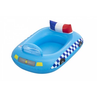 Nafukovací nafukovací pontonové policejní auto pro děti 97x74 BESTWAY + zvuková siréna