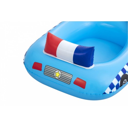 Nafukovací nafukovací pontonové policejní auto pro děti 97x74 BESTWAY + zvuková siréna